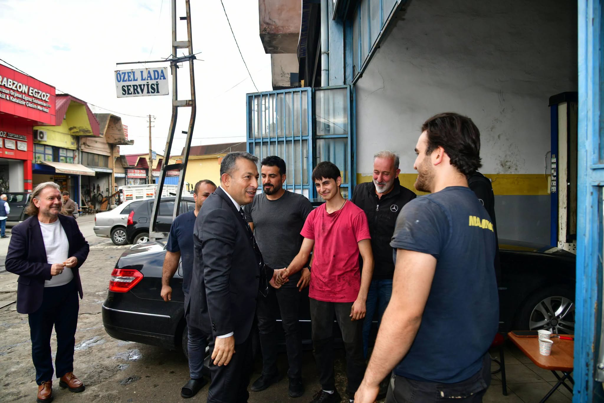 Trabzon Valiliği’nden Büyük Sanayi Sitesi’ne Ziyaret
