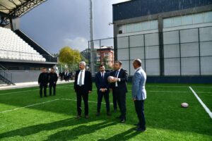 Vali Şahin’den Genç Ragbicilere Destek